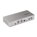 StarTech 132UE-TB4USB4DOCK stacja dokująca Przewodowa Thunderbolt 4 Szary