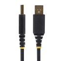 StarTech 2P1FFC-USB-SERIAL zmieniacz płci / kabli USB-A 2 x DB-9 RS-232 Czarny, Szary