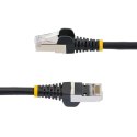 StarTech NLBK-50C-CAT6A-PATCH kabel sieciowy Czarny 0,5 m S/FTP (S-STP)