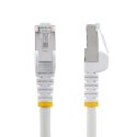 StarTech NLWH-1M-CAT6A-PATCH kabel sieciowy Biały S/FTP (S-STP)