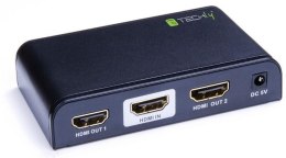 Techly IDATA-HDMI2-4K2 rozgałęziacz telewizyjny HDMI