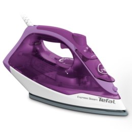 Tefal FV2836 Żelazko suche i parowe Płyta ceramiczna 2400 W Fioletowy, Biały