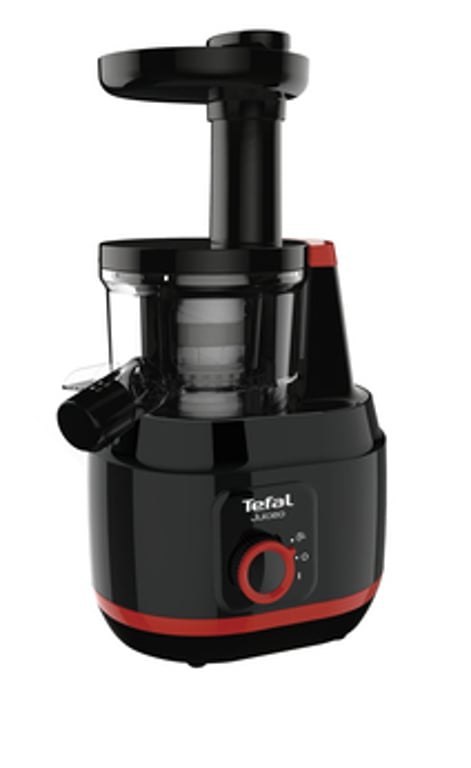 Tefal Juiceo ZC150 Sokowirówka wolnoobrotowa 150 W Czarny, Czerwony