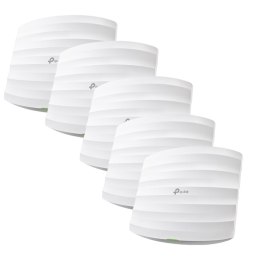 TP-Link Omada EAP245(5-PACK) punkt dostępowy WLAN 1750 Mbit/s Biały Obsługa PoE