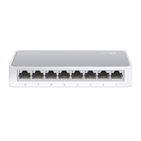 TP-Link TL-SF1008D łącza sieciowe Nie zarządzany Fast Ethernet (10/100) Biały