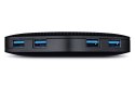 TP-Link UH400 huby i koncentratory USB 3.2 Gen 1 (3.1 Gen 1) Type-A 5000 Mbit/s Czarny