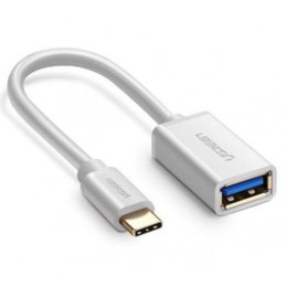 Ugreen 30702 kabel USB USB 3.2 Gen 1 (3.1 Gen 1) 0,1 m USB C USB A Biały