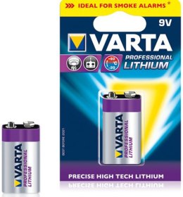 Varta Professional Lithium 9V Jednorazowa bateria Lit