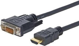 Vivolink 20m HDMI - DVI-D Czarny