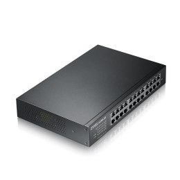 Zyxel GS1900-24E-EU0103F łącza sieciowe Zarządzany L2 Gigabit Ethernet (10/100/1000) 1U Czarny