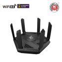 ASUS RT-AXE7800 router bezprzewodowy Trójpasmowy (2,4 GHz / 5 GHz / 6 GHz) Czarny