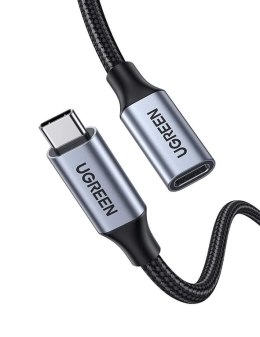 Ugreen USB-C 3.1 Extension Cable kabel USB USB 3.2 Gen 2 (3.1 Gen 2) 1 m USB C Czarny, Szary