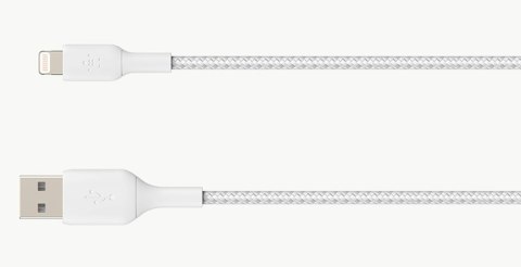 Belkin CAA002BT3MWH kabel Lightning 3 m Biały