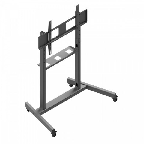 Edbak TR19 Wózek z półką do monitorów 55-110 cali VESA 100×100 - 1000×600 130 kg 1130-1510 mm