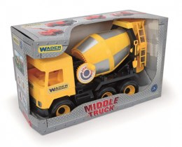 Wader Betoniarka żółta 38 cm Middle Truck w kartonie