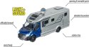 Majorette Pojazd Majorette G.S.Hymer B-Class Kamper 19 cm