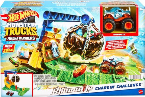 Hot Wheels Zestaw Monster Trucks Smashers Arena Masywny Ładunek