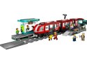 LEGO Klocki City 60423 Tramwaj miejski ze stacją