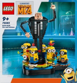 LEGO Klocki Minions 75582 Gru i minionki z klocków