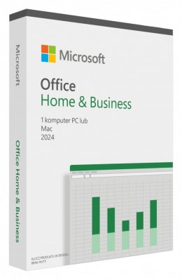 Microsoft Office Home & Business 2024 PL Win/Mac EP2-06675, Zastępuje P/N: T5D-03539