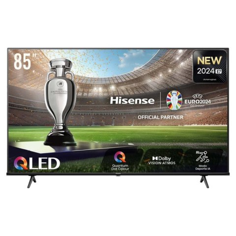 Hisense 85E7NQ Telewizor 2,16 m (85") 4K Ultra HD Smart TV Wi-Fi Czarny 400 cd/m²