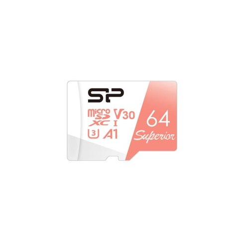 Silicon Power Superior 64 GB MicroSDXC UHS-I Klasa 10