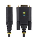 StarTech.com 2P6FFC-USB-SERIAL zmieniacz płci / kabli USB-A 2 x DB-9 RS-232 Czarny, Szary