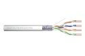 Digitus Kabel instalacyjny kat.5e, F/UTP, Eca, AWG 24/1, PVC, 305m, szary, karton