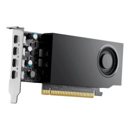 PNY NVIDIA A400 4GB GDDR6 64-bit, Low Profile, PCIe 4.0 x8, Single slot, 4 x Mini DisplayPort 1.4a, 50W, LP bracket, 4 x mDP to 