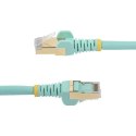 StarTech.com 6ASPAT7MAQ kabel sieciowy Kolor Aqua 7 m Cat6a S/UTP (STP)