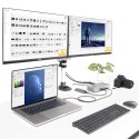 StarTech.com 132UE-TB4USB4DOCK stacja dokująca Przewodowa Thunderbolt 4 Szary