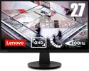 Lenovo N27q 27" QHD WLED 100Hz 300nits AG HDMI, DP Black