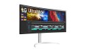 LG 38BQ85C-W monitor komputerowy 95,2 cm (37.5") 3840 x 1600 px Quad HD+ Biały