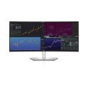 DELL UltraSharp U3824DW LED display 95,2 cm (37.5") 3840 x 1600 px Wide Quad HD+ LCD Czarny, Srebrny