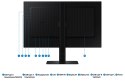 MONITOR SAMSUNG LED 24" LS24D600UAUXEN 100Hz