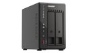 Qnap TS-253E-8G, Tower, 2 x 2.5"/3.5" SATA, Intel Celeron J6412 4C/4T, 8 GB DDR4 onboard not expandable, 2 x 2.5GbE, External ad