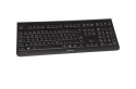 CHERRY DW 3000 klawiatura Dołączona myszka Uniwersalne RF Wireless AZERTY Francuski Czarny