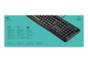 Klawiatura membranowa Logitech K120 920-002479 (USB 2.0; (US); kolor czarny)