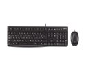 Zestaw klawiatura + mysz Logitech MK129 920-002552 (kolor czarny)