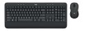 Logitech MK545 ADVANCED Wireless Keyboard and Mouse Combo klawiatura Dołączona myszka Uniwersalne USB QWERTZ Niemiecki Czarny