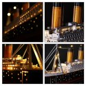 CubicFun Titanic LED Puzzle 3D 266 szt. Statki