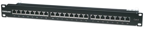 Intellinet Patch panel 19'' 24 porty STP kat. 6 czarny