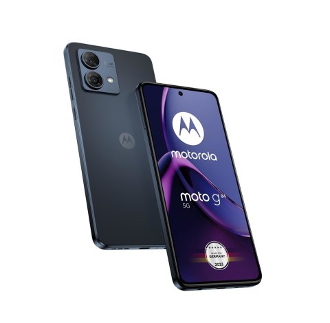 Smartfon Motorola Moto G84 12/256GB 6,55" P-OLED 1080x2400 5000mAh Dual SIM 5G Midnight Blue