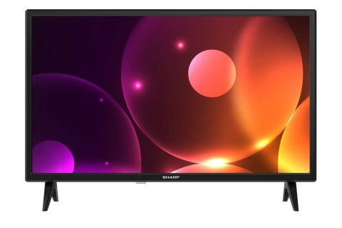 Sharp 24FA2E Telewizor 61 cm (24") HD Smart TV Czarny