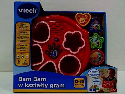 Bam bam w kształty gram 60670 VTECH p6