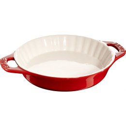 Okrągły półmisek ceramiczny do ciast Staub - 1.2 ltr, Czerwony