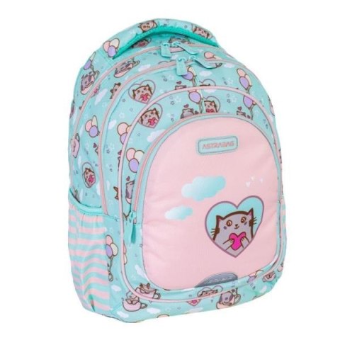 Plecak dwukomorowy Astrabag Kitty's World AB330