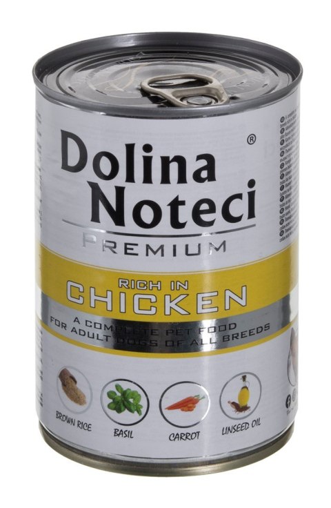 DOLINA NOTECI Premium bogata w kurczaka - mokra karma dla psa - 400g