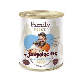 FAMILY FIRST Adult Jagnięcina z ziemniakami - mokra karma dla psa - 800 g