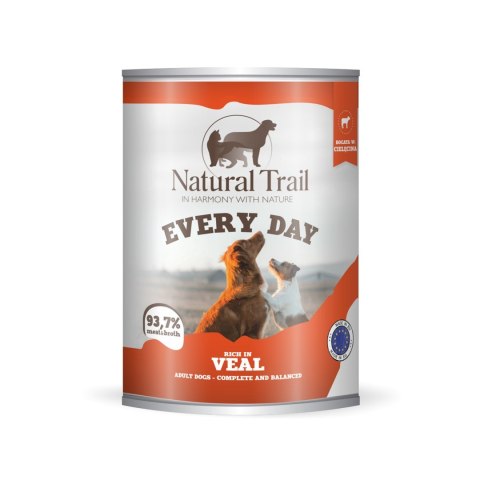 NATURAL TRAIL EVERY DAY Dog Cielęcina 800g